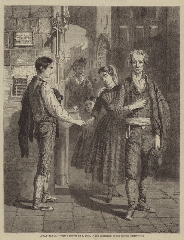 szentelt víz alkotó: Edwin Longsden Long