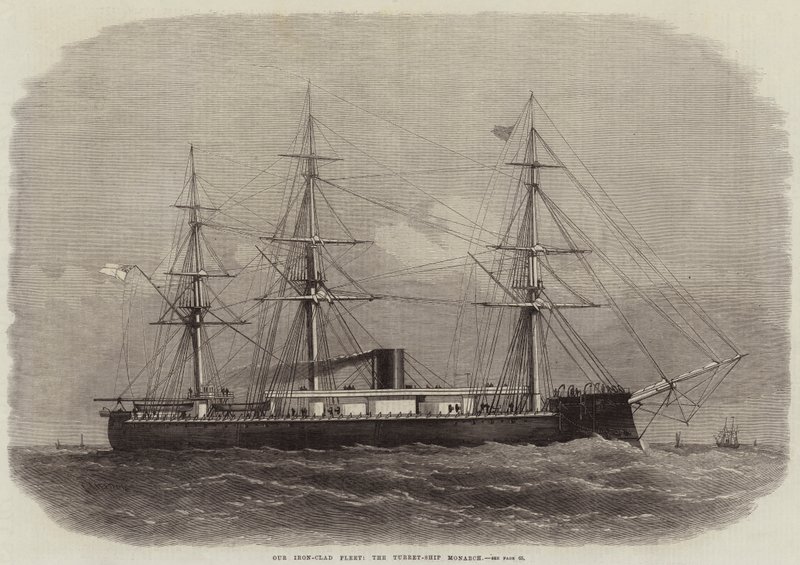 Vasruhás flottánk, a Toronyhajó Monarch alkotó: Edwin Weedon