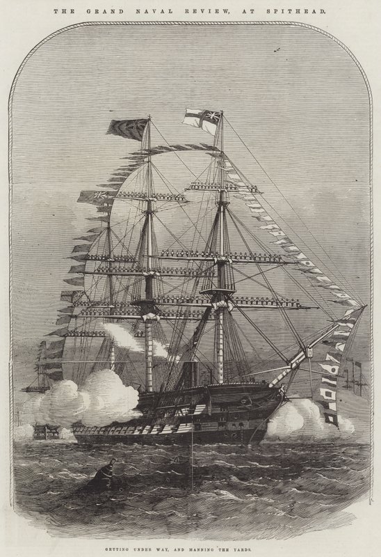 The Grand Naval Review, Spithead alkotó: Edwin Weedon