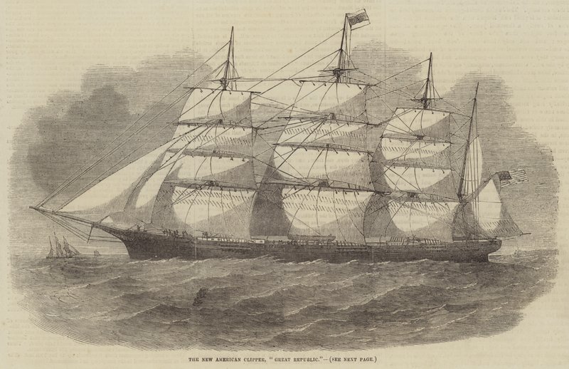The New American Clipper, Great Republic alkotó: Edwin Weedon