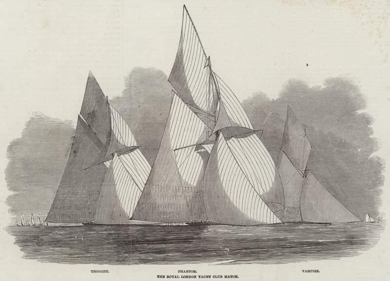 A Royal London Yacht Club mérkőzés alkotó: Edwin Weedon