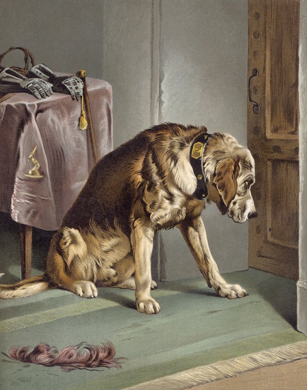 Suspense alkotó: Edwin after Landseer
