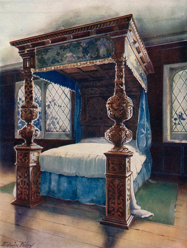A Littlecote Bedstead alkotó: Edwin John Foley