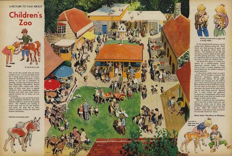 Gyermek Állatkert, Anglia, 1960-as évek alkotó: English School