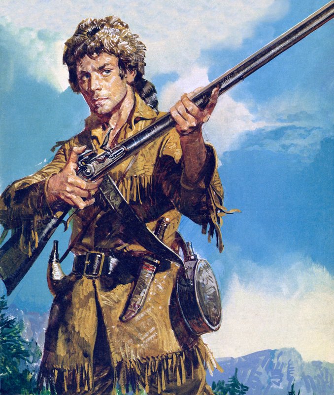 Davy Crockett alkotó: English School
