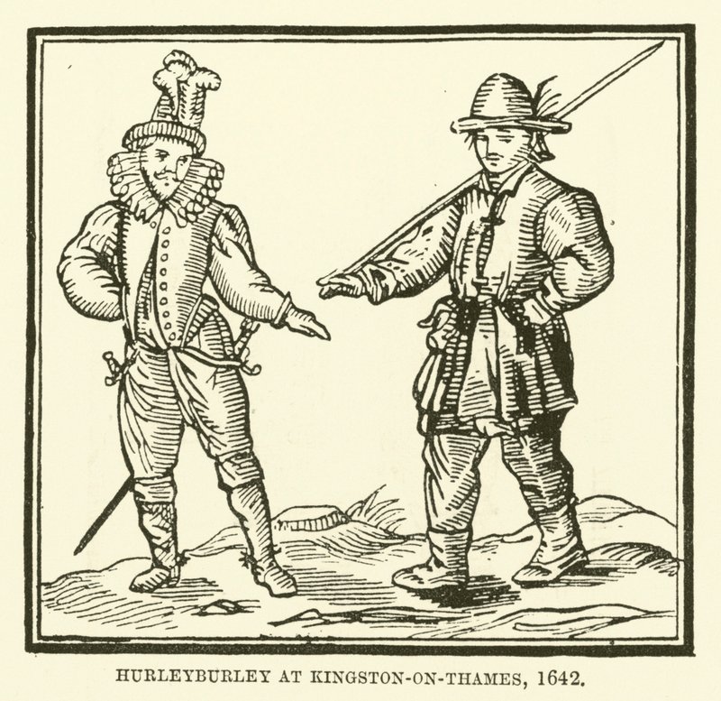 Hurleyburley, Kingston-on-Thames, 1642 alkotó: English School