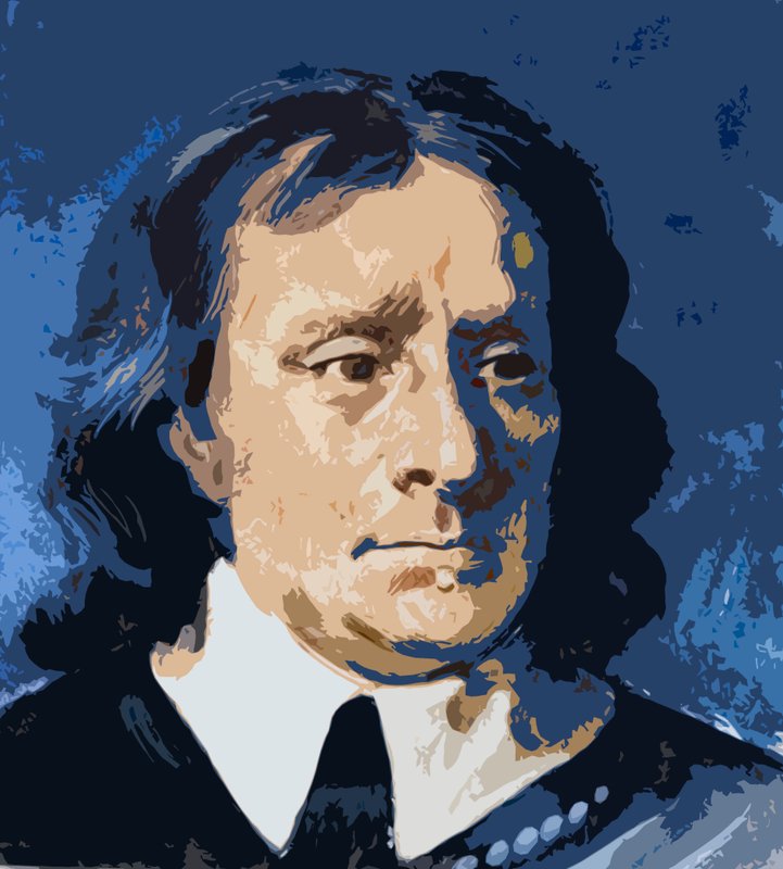 Oliver Cromwell alkotó: English School