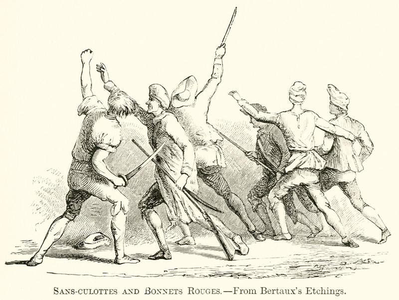 Sans-Culottes és Red Bonnets alkotó: English School