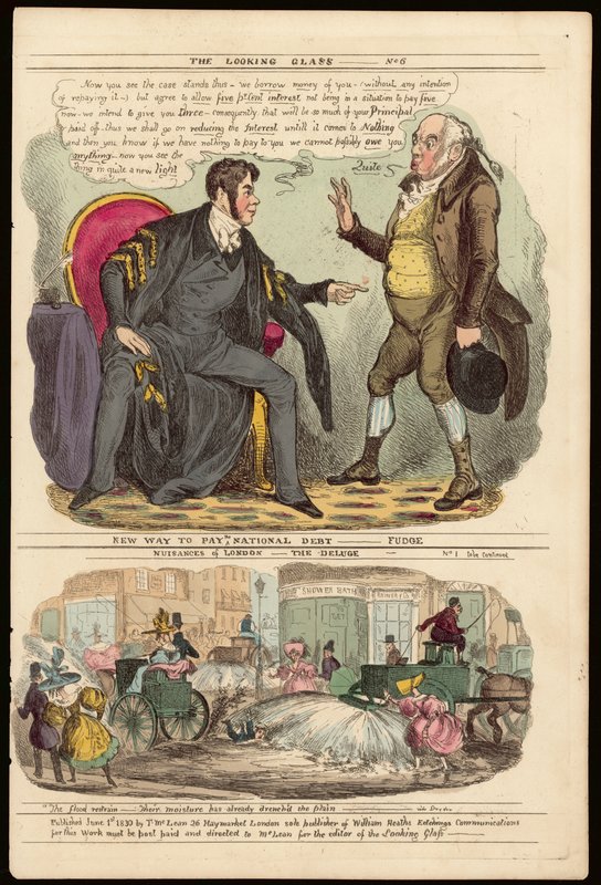 The Looking Glass, 1830. június 1 alkotó: English School