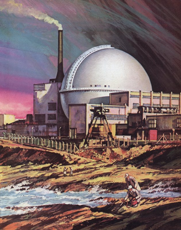 A skóciai Dounreay-i atomerőmű alkotó: English School