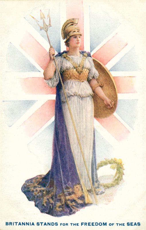 Britannia (színes fénykép) alkotó: English Photographer