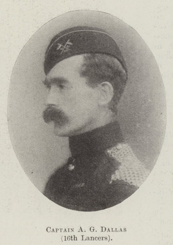 A G Dallas kapitány, 16. Lancers alkotó: English Photographer