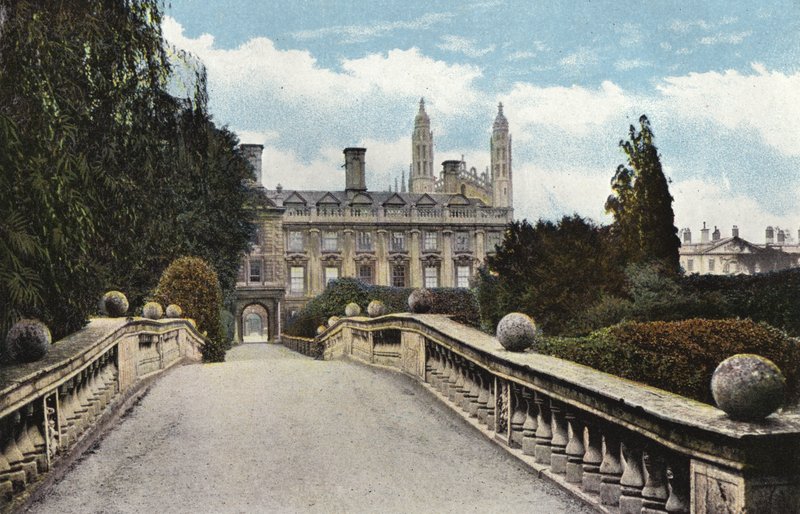 Clare College and Bridge alkotó: English Photographer