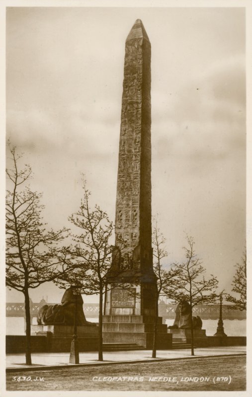Cleopatras Needle, Thames Embankment, London alkotó: English Photographer