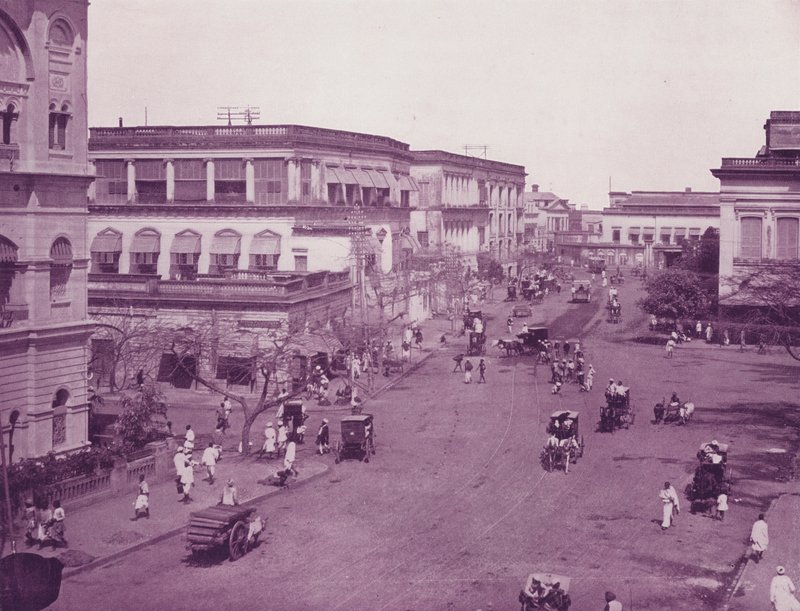 Clive Street, Kalkutta alkotó: English Photographer