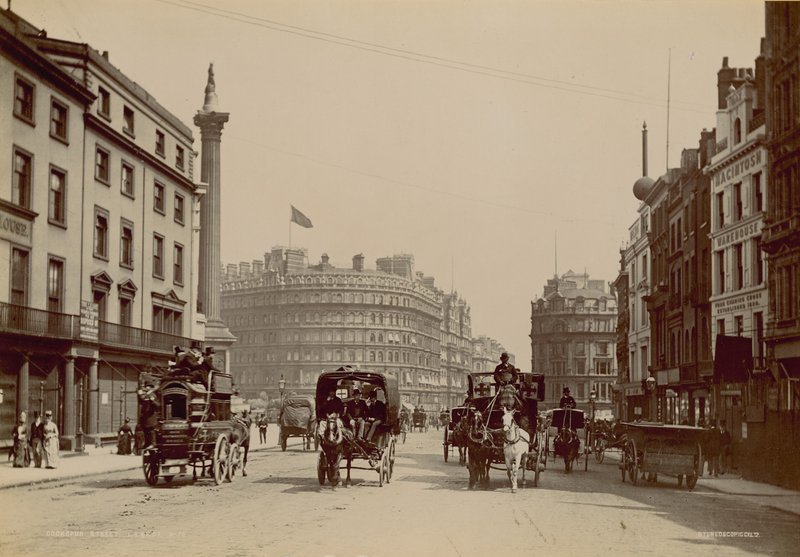 Cockspur Street, London, fénykép alkotó: English Photographer
