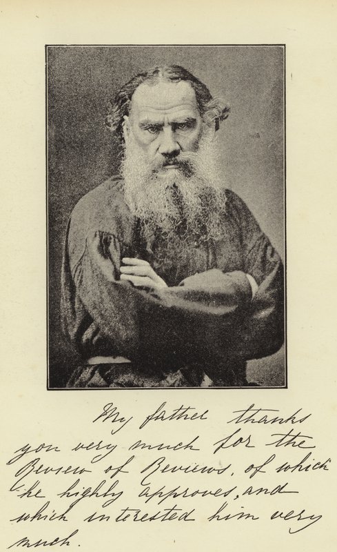 Tolsztoj gróf alkotó: English Photographer