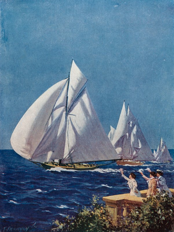 Cowes Regatta alkotó: English Photographer
