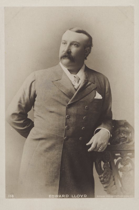 Edward Lloyd, angol tenor alkotó: English Photographer