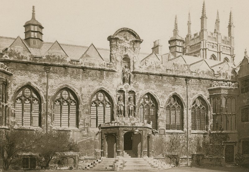 Front Quadrangle, Oriel College, Oxford alkotó: English Photographer