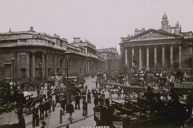 A Royal Exchange általános képe alkotó: English Photographer