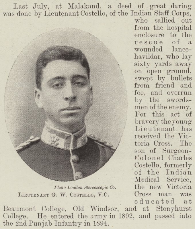 G. W. Costello hadnagy, VC alkotó: English Photographer