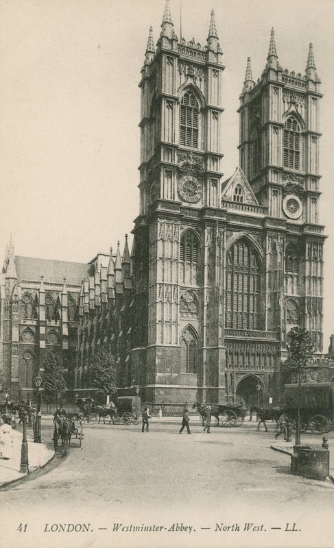 London, Westminster Abbey, North West alkotó: English Photographer