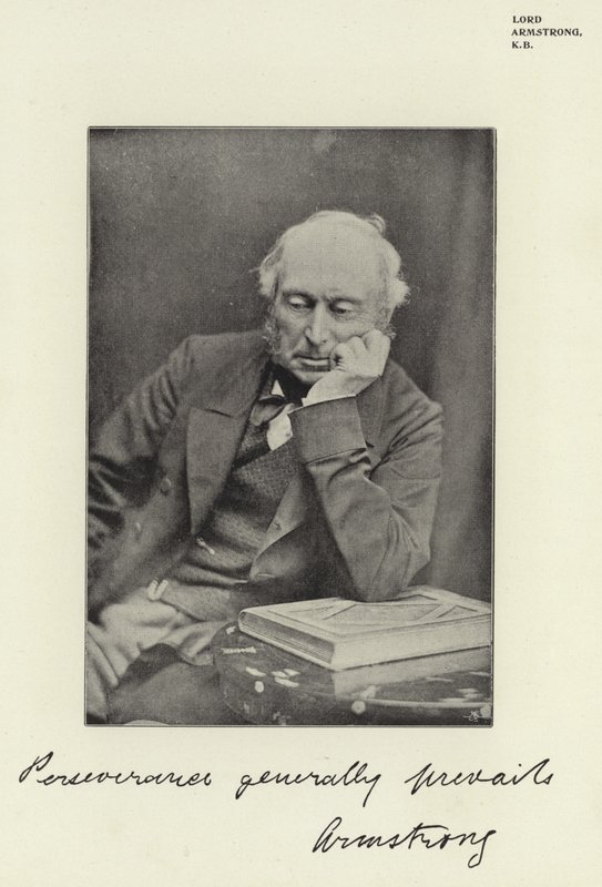 Lord Armstrong, KB alkotó: English Photographer