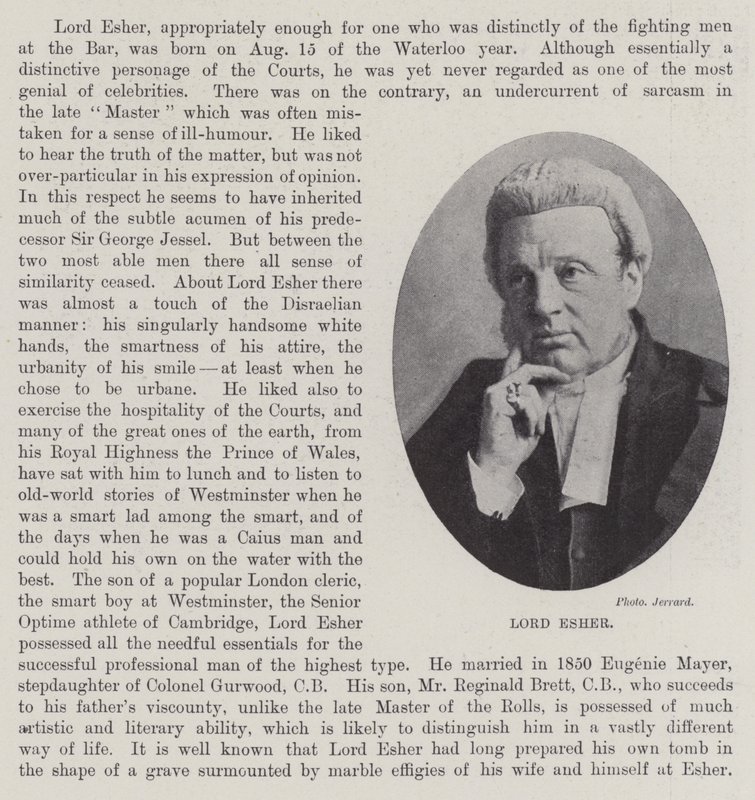 Lord Esher alkotó: English Photographer