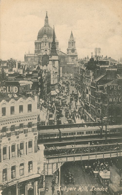 Ludgate Hill, London alkotó: English Photographer