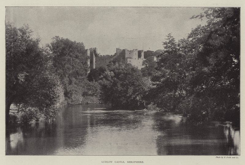 Ludlow kastély, Shropshire alkotó: English Photographer