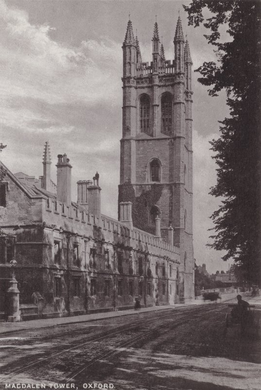 Magdalen Tower, Oxford alkotó: English Photographer