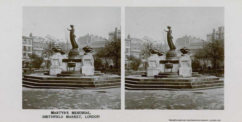 Mártírok emlékműve, Smithfield alkotó: English Photographer