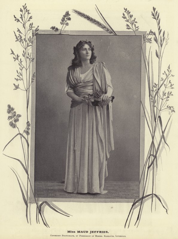 Miss Maud Jeffries alkotó: English Photographer