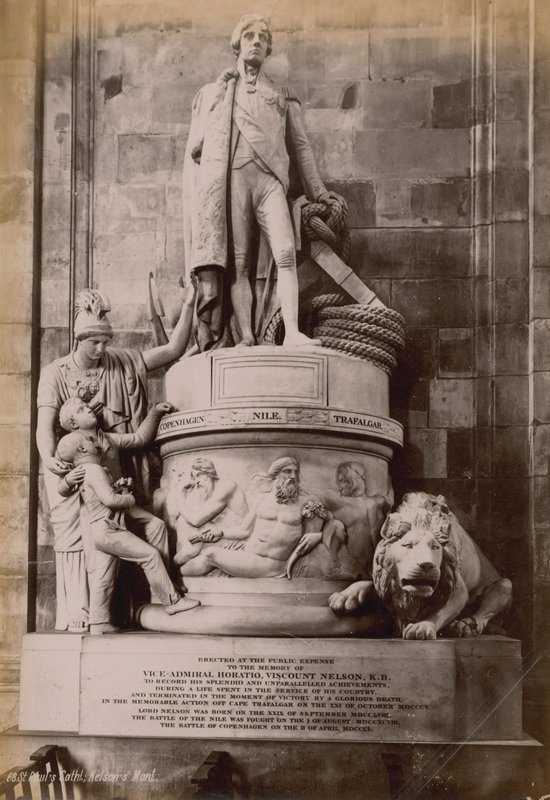 Emlékmű Horatio Nelson admirálisnak alkotó: English Photographer