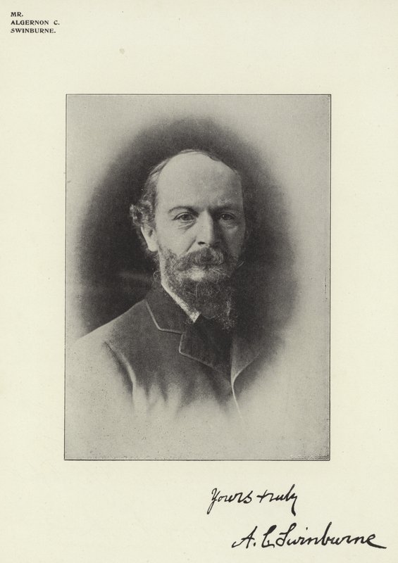 Algernon C Swinburne úr alkotó: English Photographer