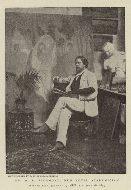W B Richmond úr, új királyi akadémikus alkotó: English Photographer