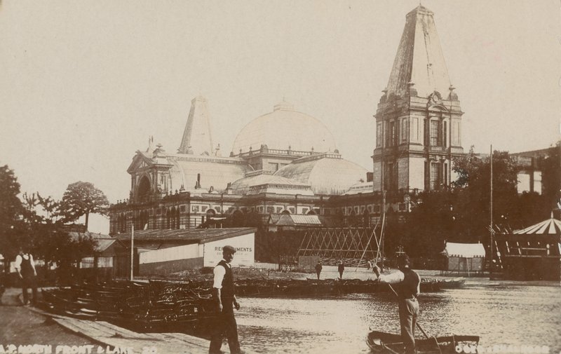 North Front és Lake, Alexandra Palace alkotó: English Photographer