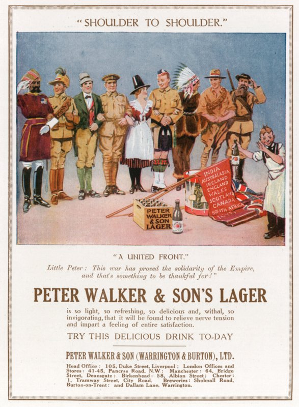 Peter Walker és fiai tábor. Hirdetés alkotó: English Photographer