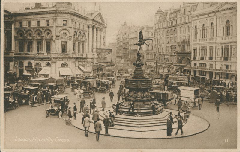 Piccadilly Circus, London alkotó: English Photographer