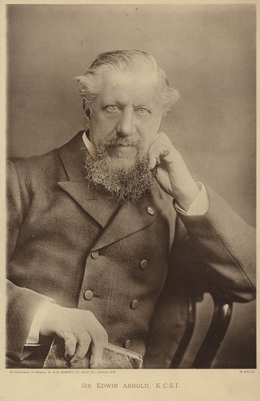 Sir Edwin Arnold portréja alkotó: English Photographer