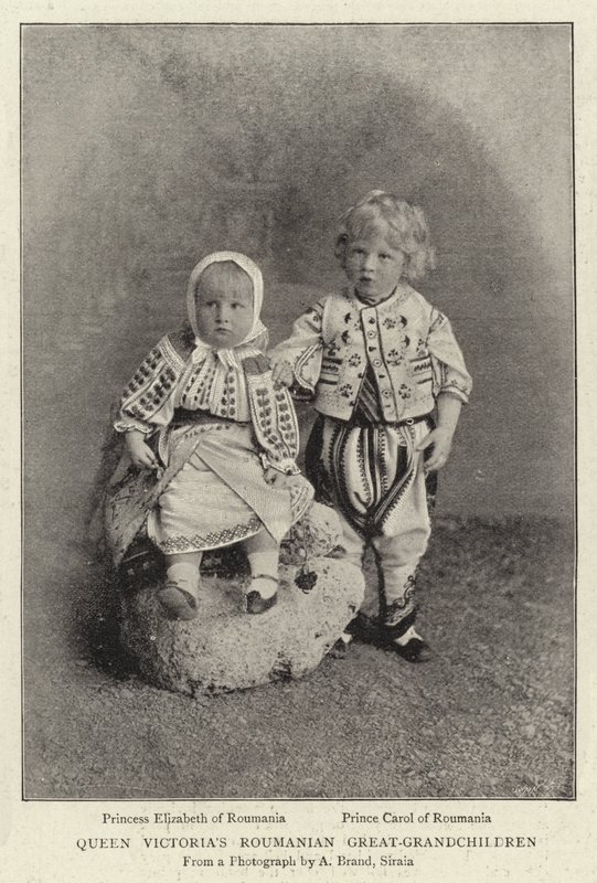 Viktória királynő román dédunokái alkotó: English Photographer