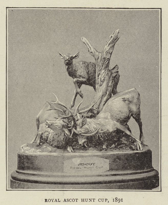 Királyi Ascot Vadászkupa, 1891 alkotó: English Photographer