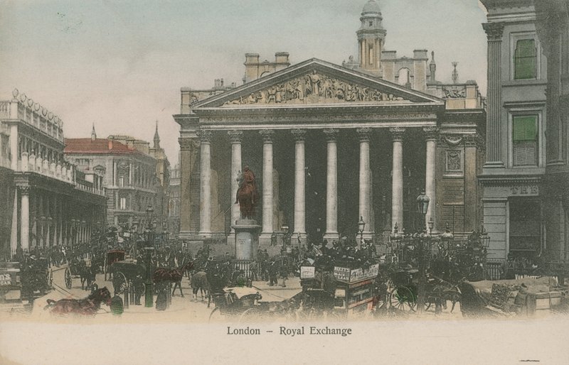 Royal Exchange, London alkotó: English Photographer