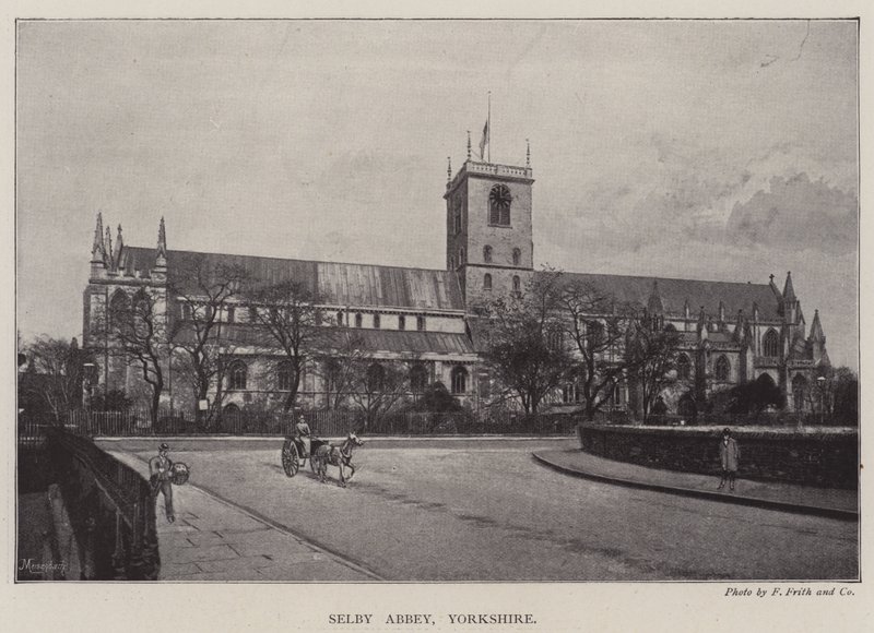Selby Abbey, Yorkshire alkotó: English Photographer