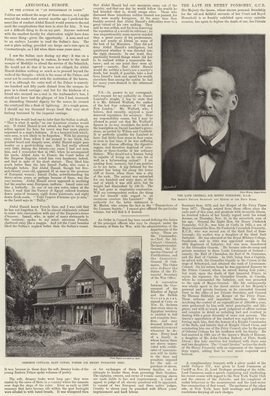 Sir Henry Ponsonby alkotó: English Photographer