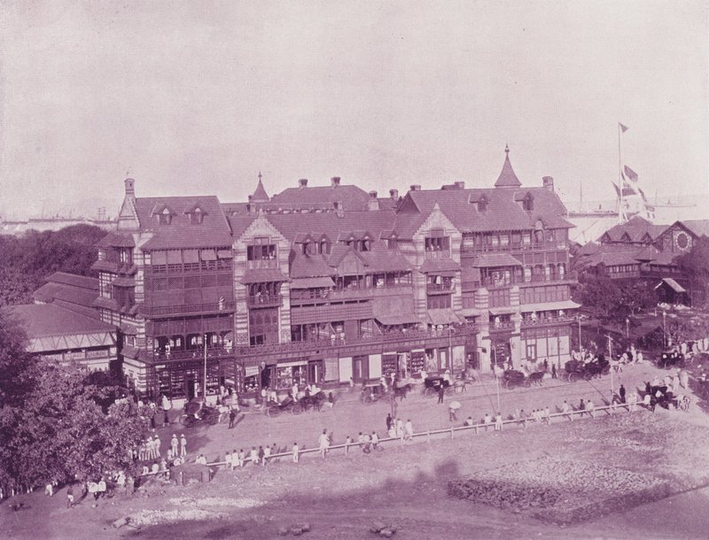 Sirdars Mansions, Bombay alkotó: English Photographer