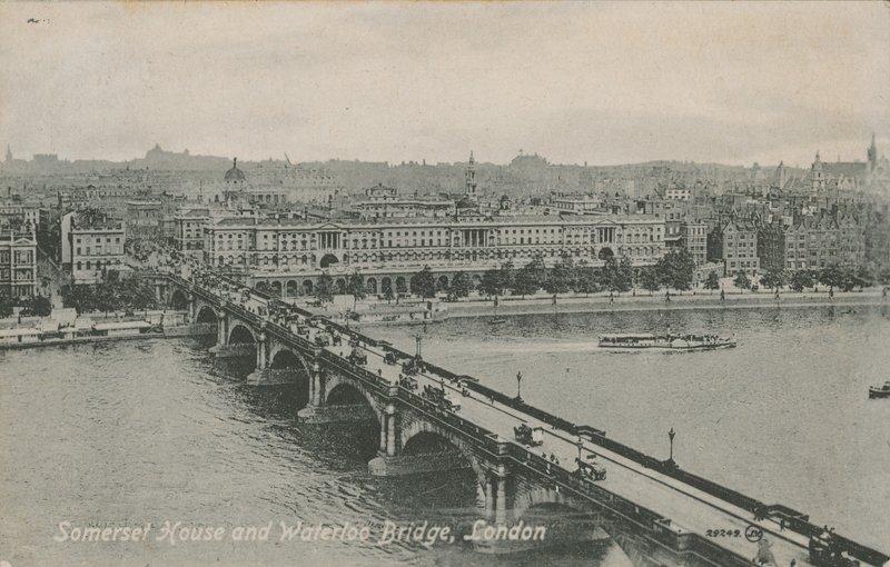 Somerset House és Waterloo Bridge, London alkotó: English Photographer