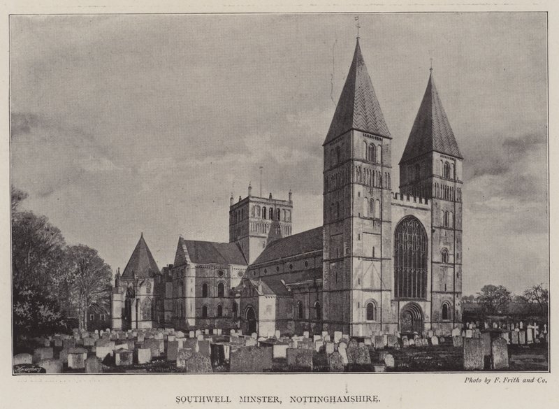 Southwell Minster, Nottinghamshire alkotó: English Photographer