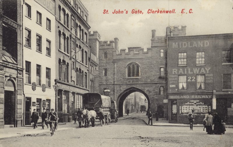 St Johns Gate, Clerkenwell, E C alkotó: English Photographer